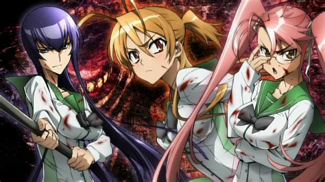 highschool of the dead nudity|'Highschool of the Dead' Is the Gory, Sexy Zombie Anime You .